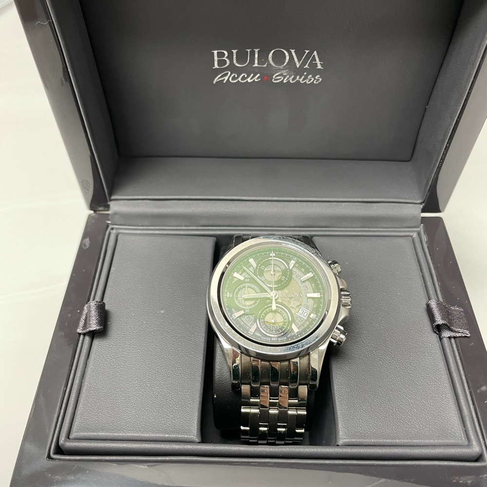 Bulova Accutron Kirkwood Swiss Chronograph Watch